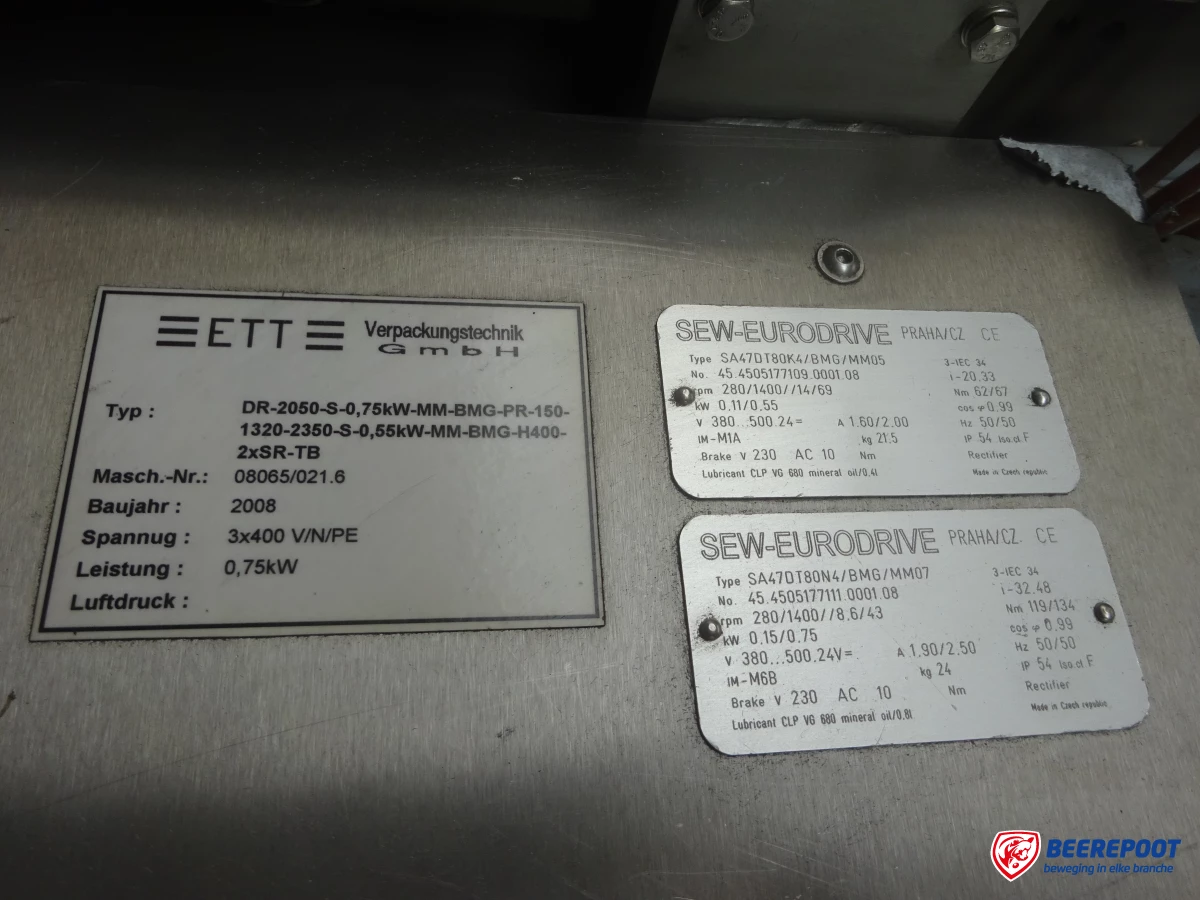 Roterende rollenbaanwissel